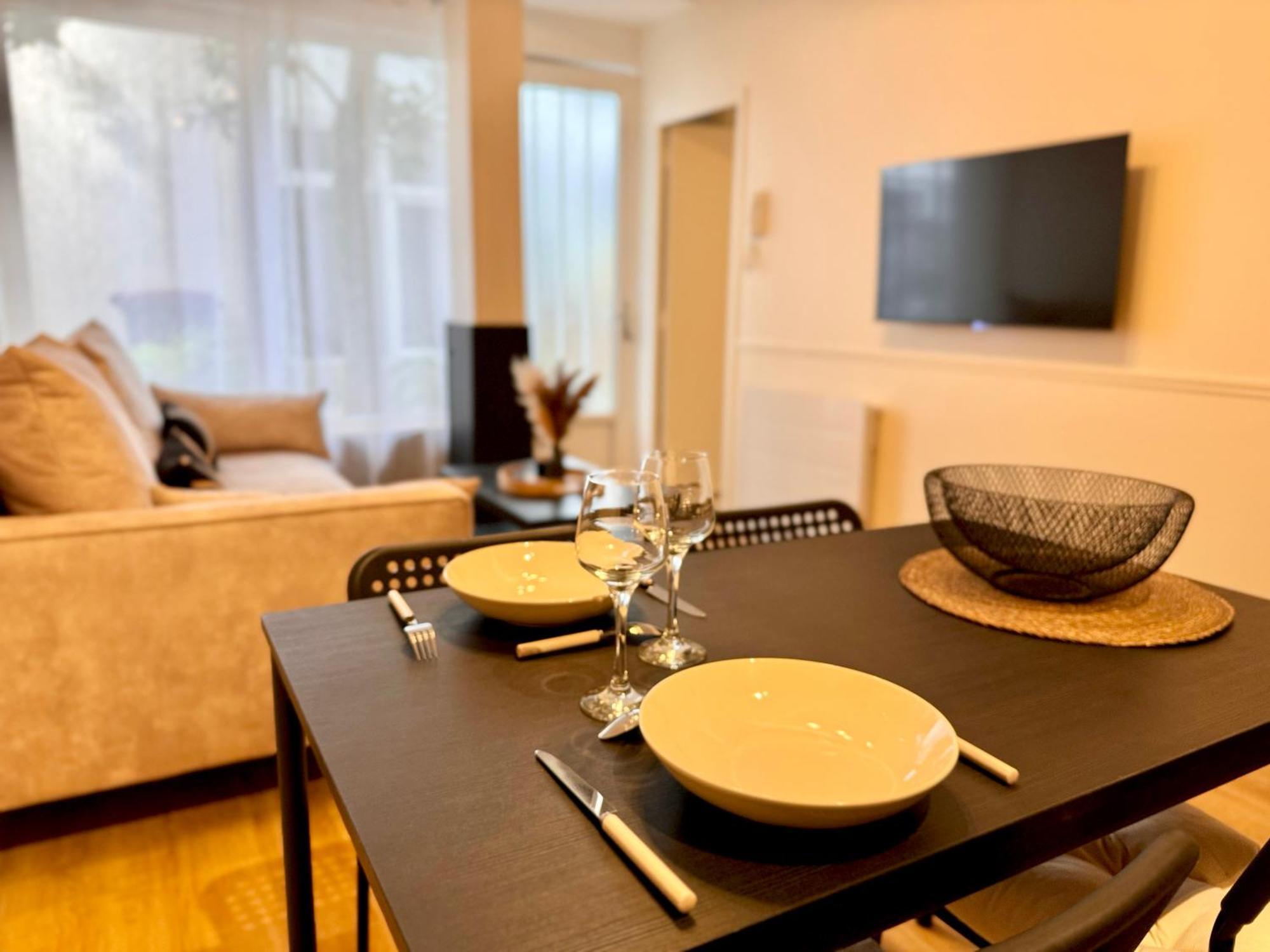 L'Orchidee - Netflix - Wi-Fi - Proche Centre Apartment ทรัวส์ ภายนอก รูปภาพ